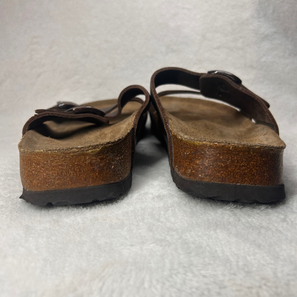 Birki's by Birkenstock Sandals Brown EU 42 – US Women's 11 Wide / Men's 9 Reg. - Picture 4 of 12